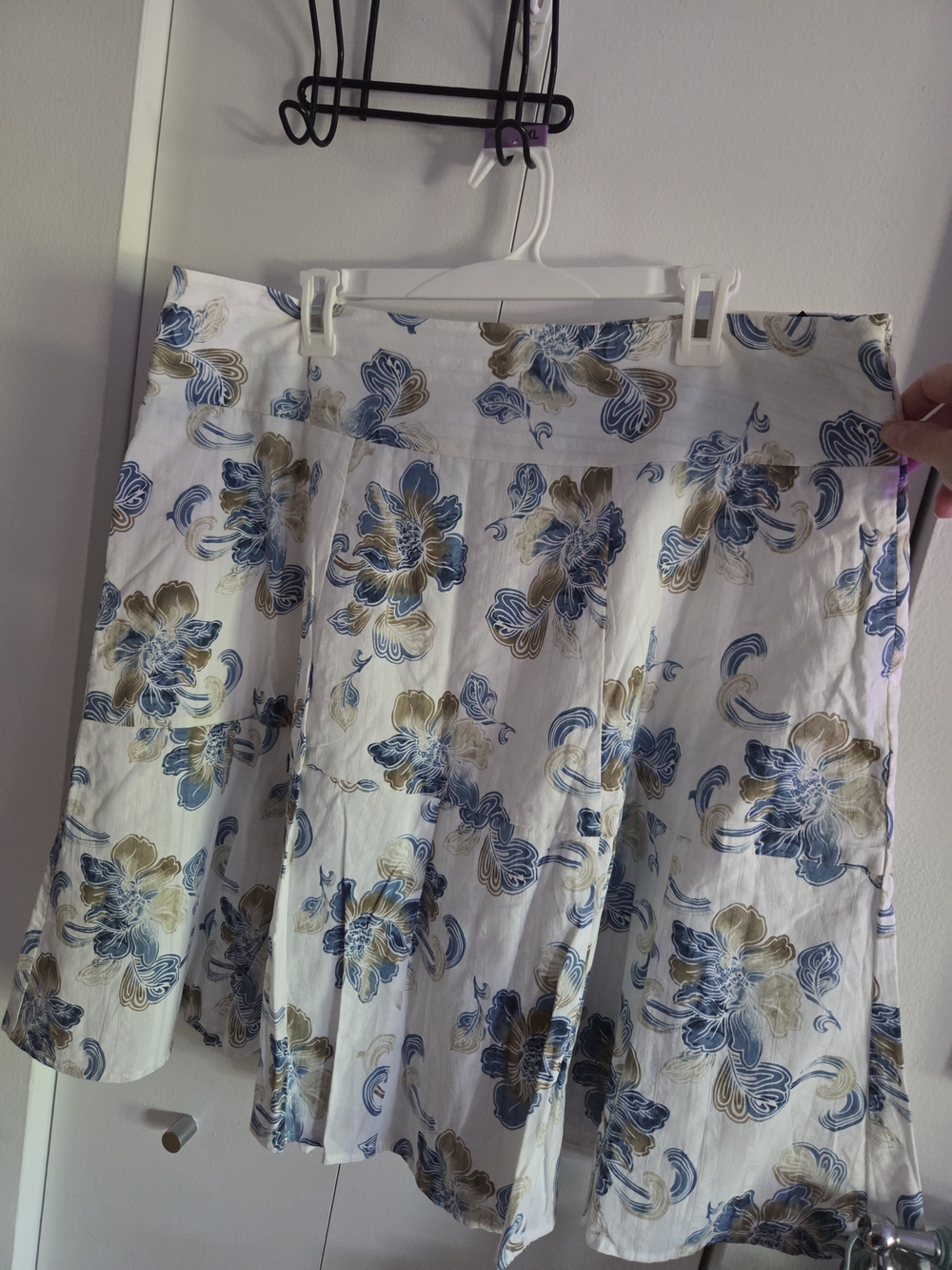 VINTAGE Women's Plus-Size Floral A-Line Skirt - NWT